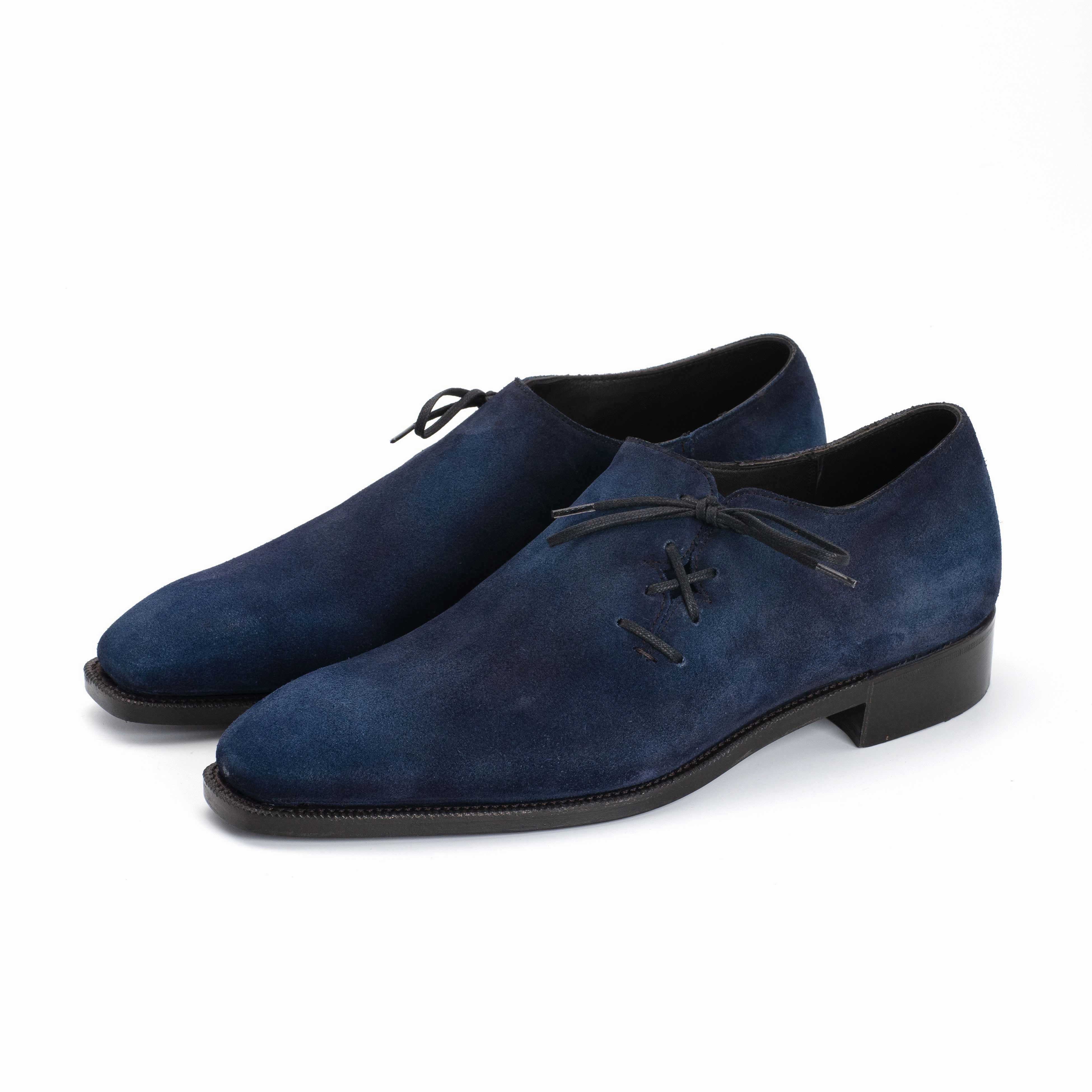 Wholecut Oxford Shoe -  Midnight Blue Mobility Made Easy Crafted Flow