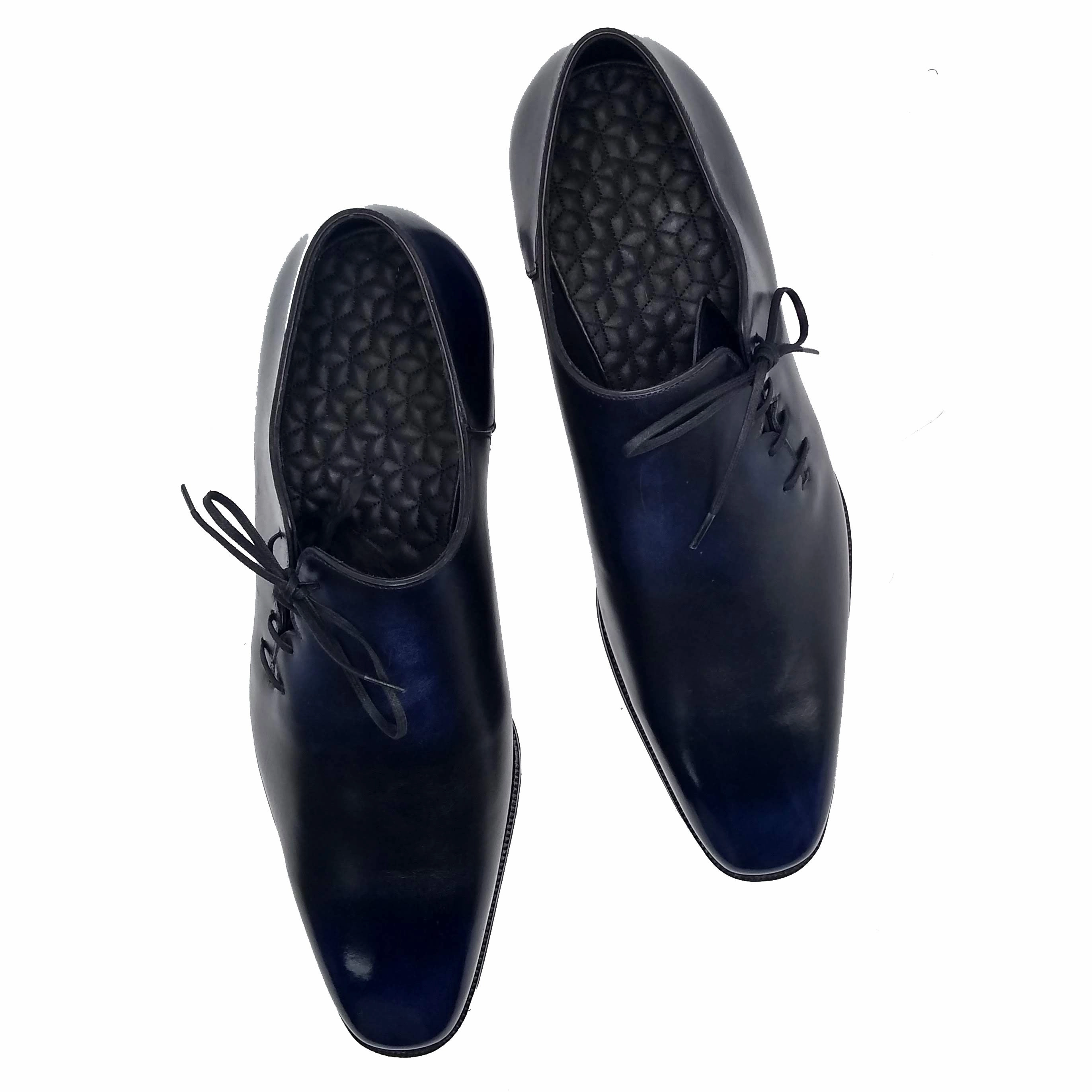 Purposefully Crafted Wholecut Oxford Shoe - Orion Patina