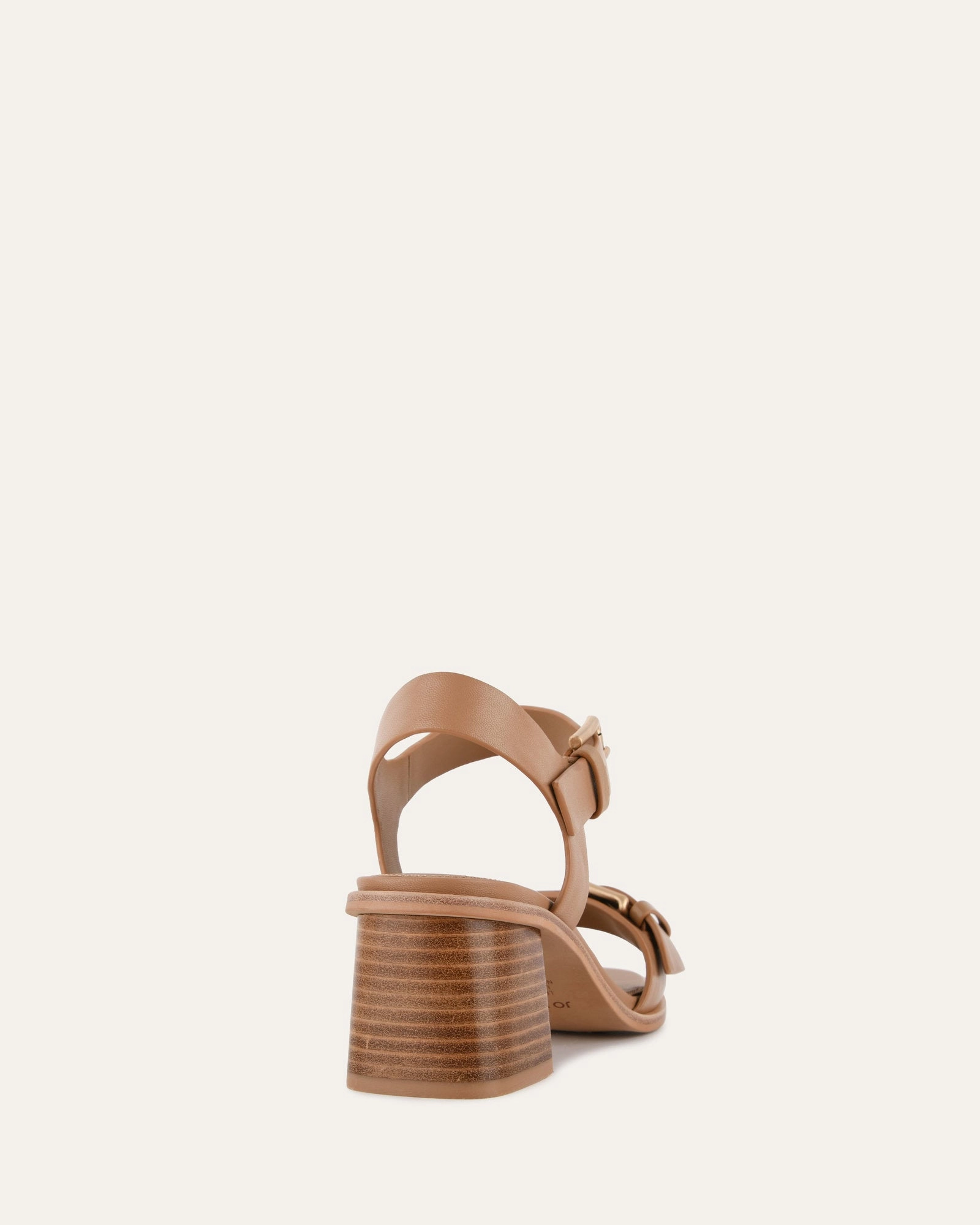 Winona Mid Heel Sandals Tan Leather Versatile Pulse Refined To Move