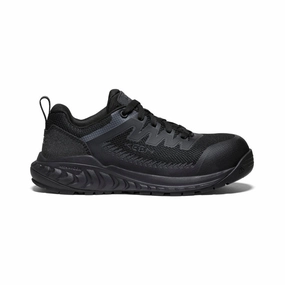 Women'S Arvada Work Sneaker (Carbon Toe)  |  Black/Black Designed To Shift Everyday Uniform