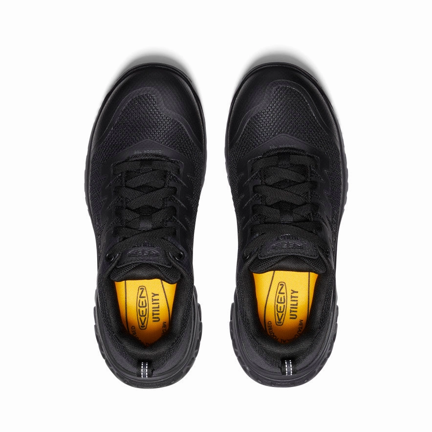 Women'S Arvada Work Sneaker (Carbon Toe)  |  Black/Black Versatile Soul Precision Layers