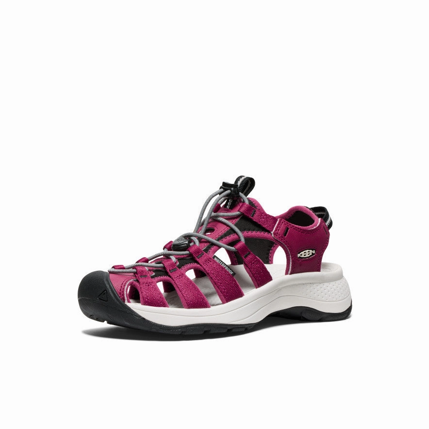 Pure Urban Women'S Astoria West Sandal  |  Beaujolais/Star White