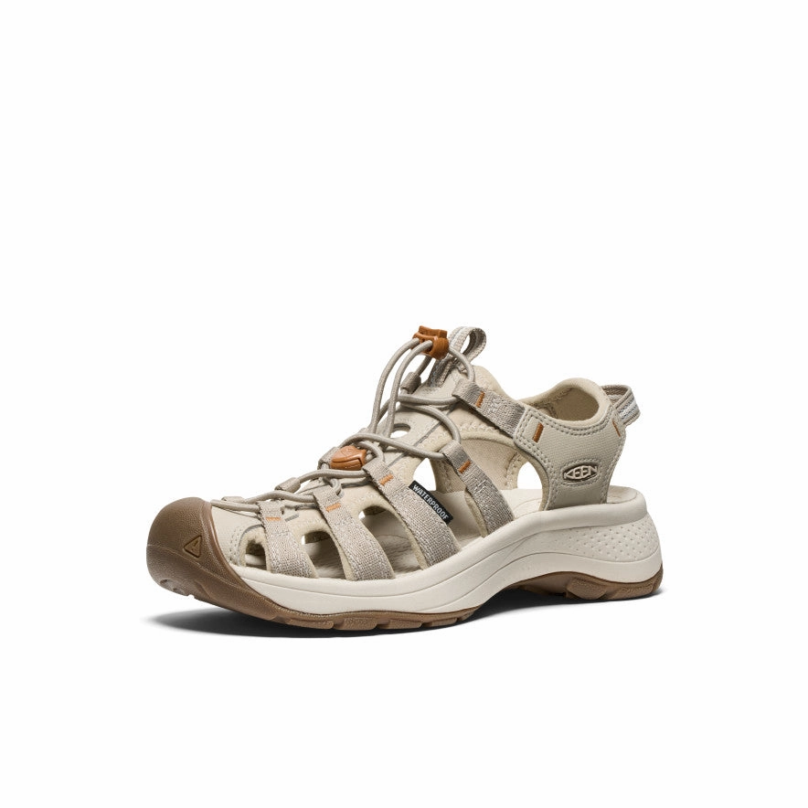 Quiet Vibe Ready-To-Flow Women'S Astoria West Sandal  |  Plaza Taupe/Roasted Pecan