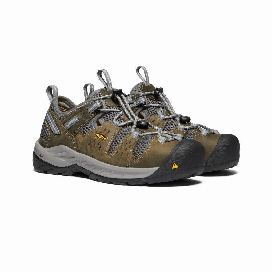Women'S Atlanta Cool Ii Esd (Steel Toe)  |  Gargoyle/Blue Fog Lightweight Living Simplify Your Day