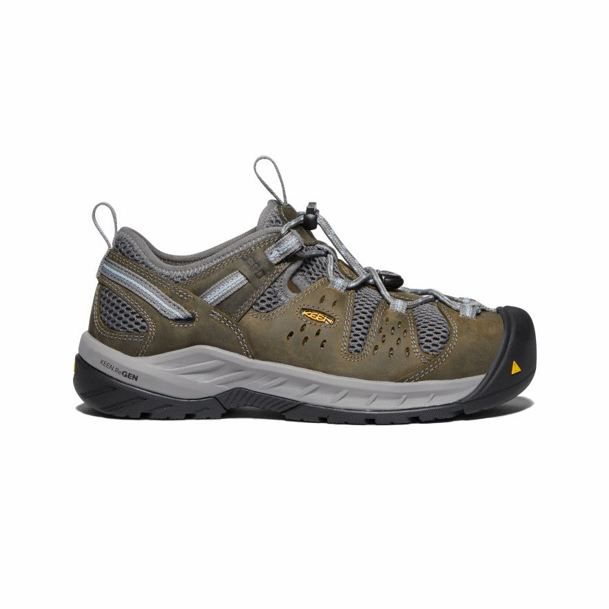 Responsive Design Active Corewear Women'S Atlanta Cool Ii Esd (Steel Toe)  |  Gargoyle/Blue Fog