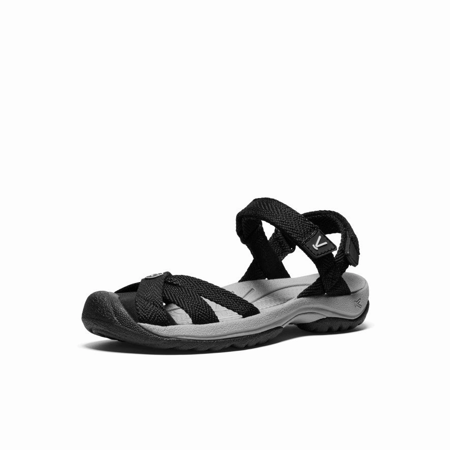 Women'S Bali Strap Sandal  |  Black/Alloy Wearable System