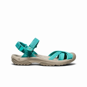 Your Daily Function Seamless Lifestyle Women'S Bali Strap Sandal  |  Bright Aqua