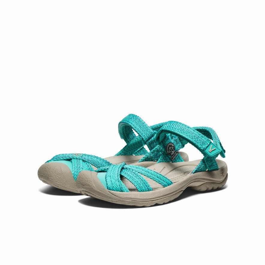Crafted To Move Your Rhythm Layer Women'S Bali Strap Sandal  |  Bright Aqua