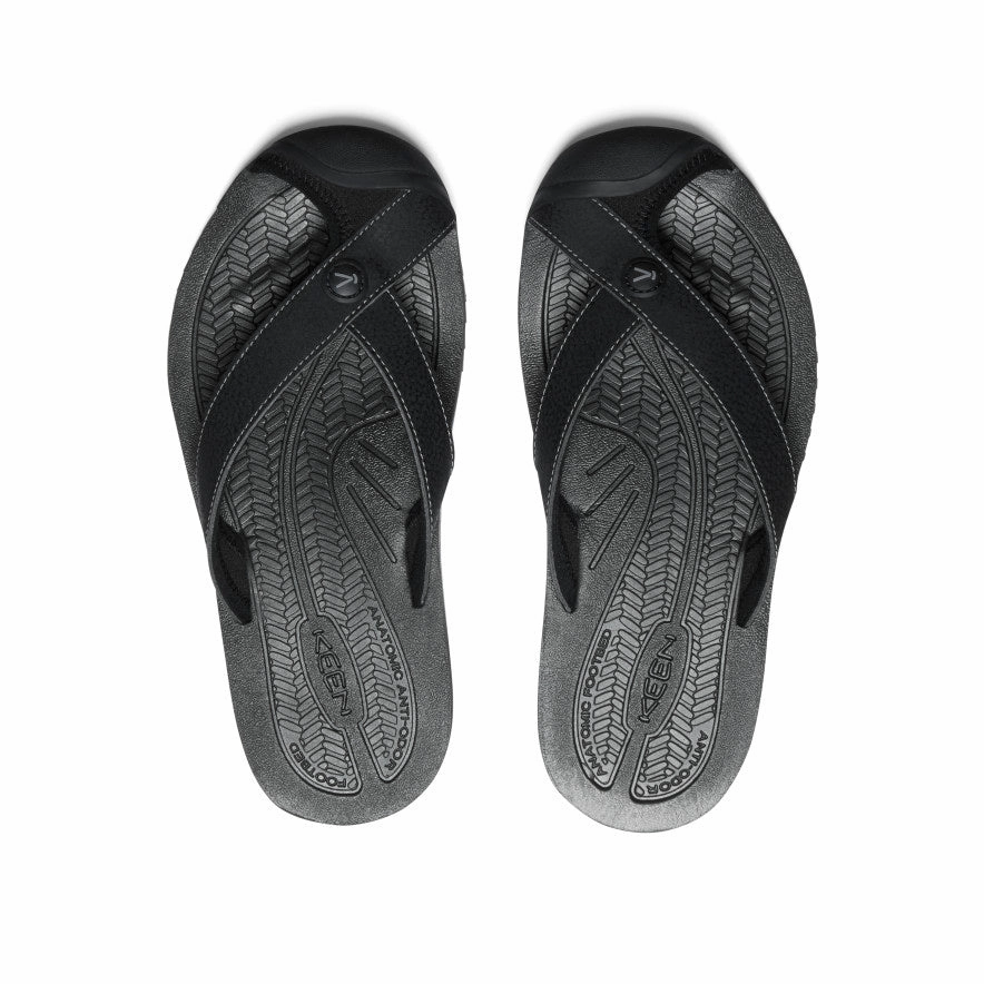 Flexible Everyday Women'S Barbados Flip-Flop  |  Black/Steel Grey
