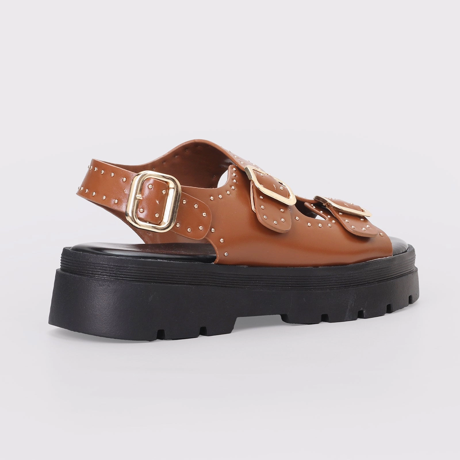 Flexible Everyday Women'S Dual Buckled Sandals