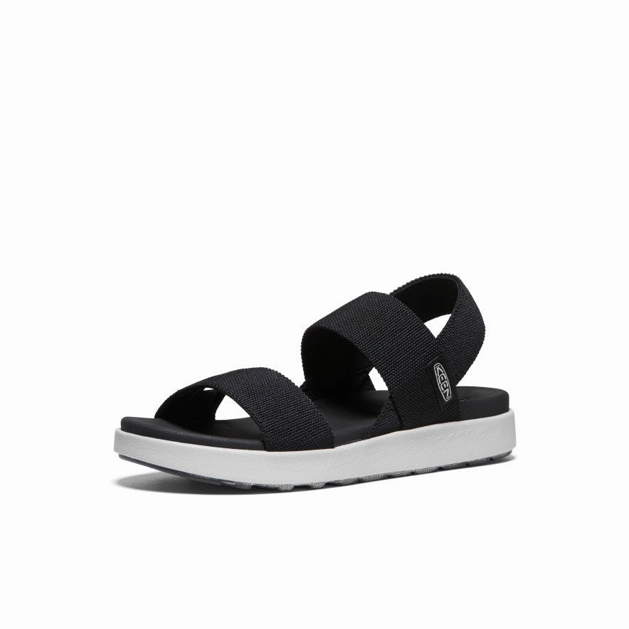 Style Without Noise Designed For Pace Women'S Elle Backstrap Sandal  |  Black