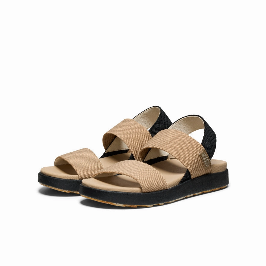 Women'S Elle Backstrap Sandal  |  Cornstalk/Black Style Built In Seamless City