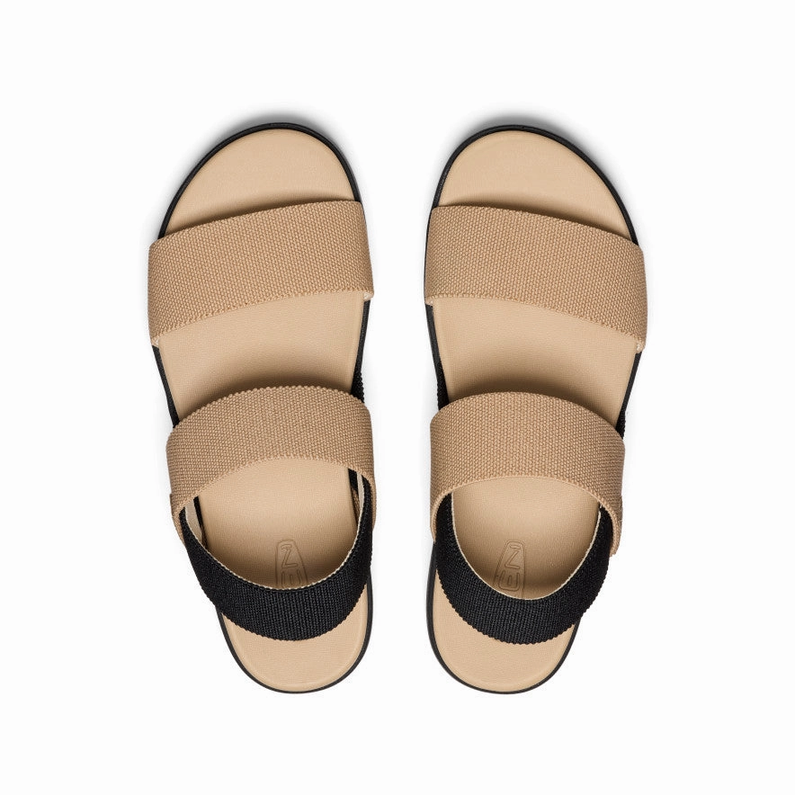 Women'S Elle Backstrap Sandal  |  Cornstalk/Black Core Elements Relaxed Innovation