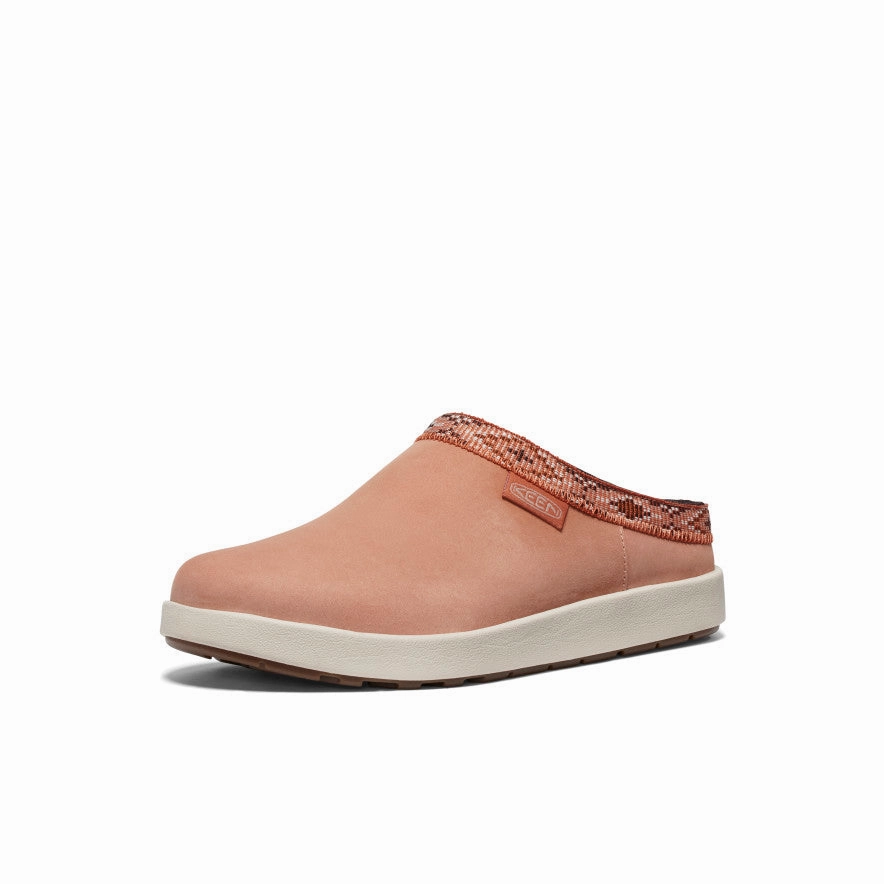 Women'S Elle Suede Mule  |  Cork/Birch Timeless Motion Form-Focused