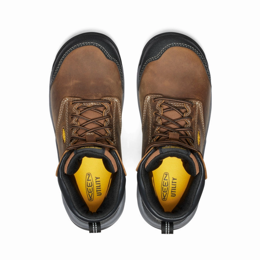 Women'S Evanston 6" Esd Boot (Carbon Toe)  |  Bison/Black Comfort Redefined