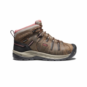 Move All Day Women'S Flint Ii Waterproof Boot (Soft Toe)  |  Cascade Brown/Brick Dust