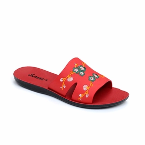 Future-Ready Core-Level Comfort Women'S Floral Chappal