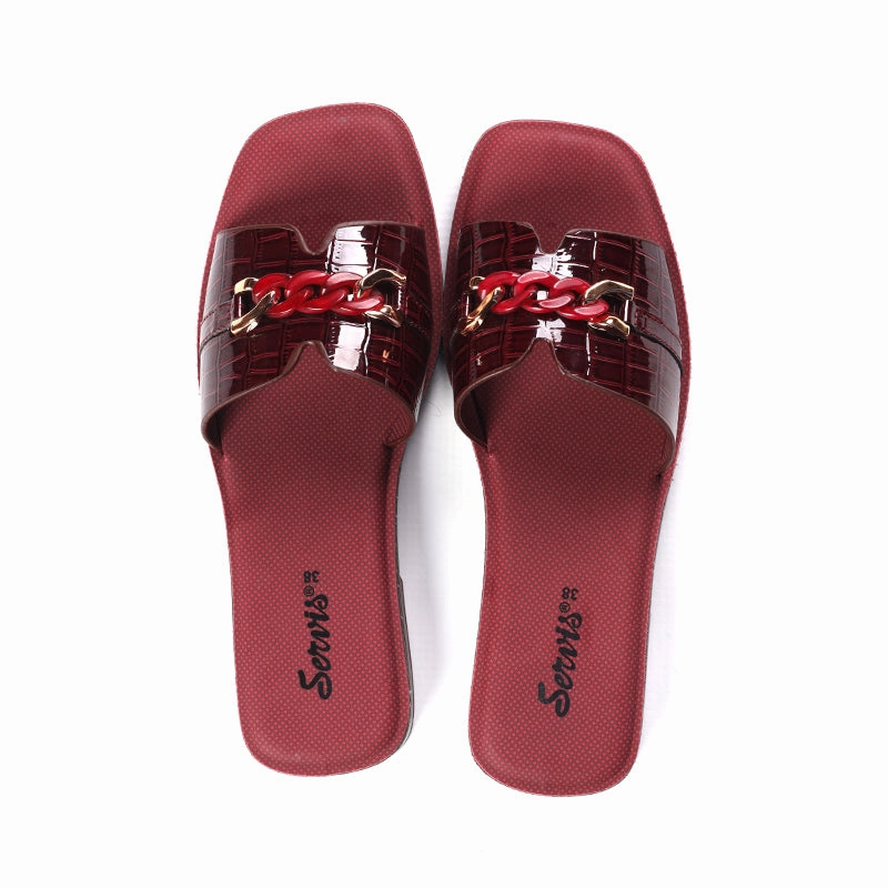 Refined Essentials Cool Fit System Women'S Glossy Chappal