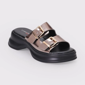 City-Proof Purpose-Built Fit Women'S Glossy Slippers
