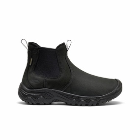 Women'S Greta Ii Waterproof Chelsea  |  Black/Black Modular Uniform