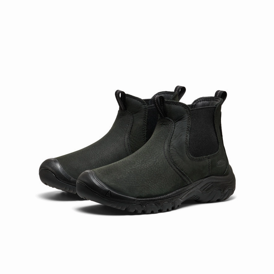 Women'S Greta Ii Waterproof Chelsea  |  Black/Black Pure Urban