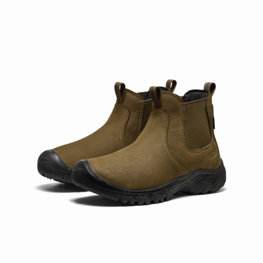Women'S Greta Ii Waterproof Chelsea  |  Dark Olive/Black Modular Uniform