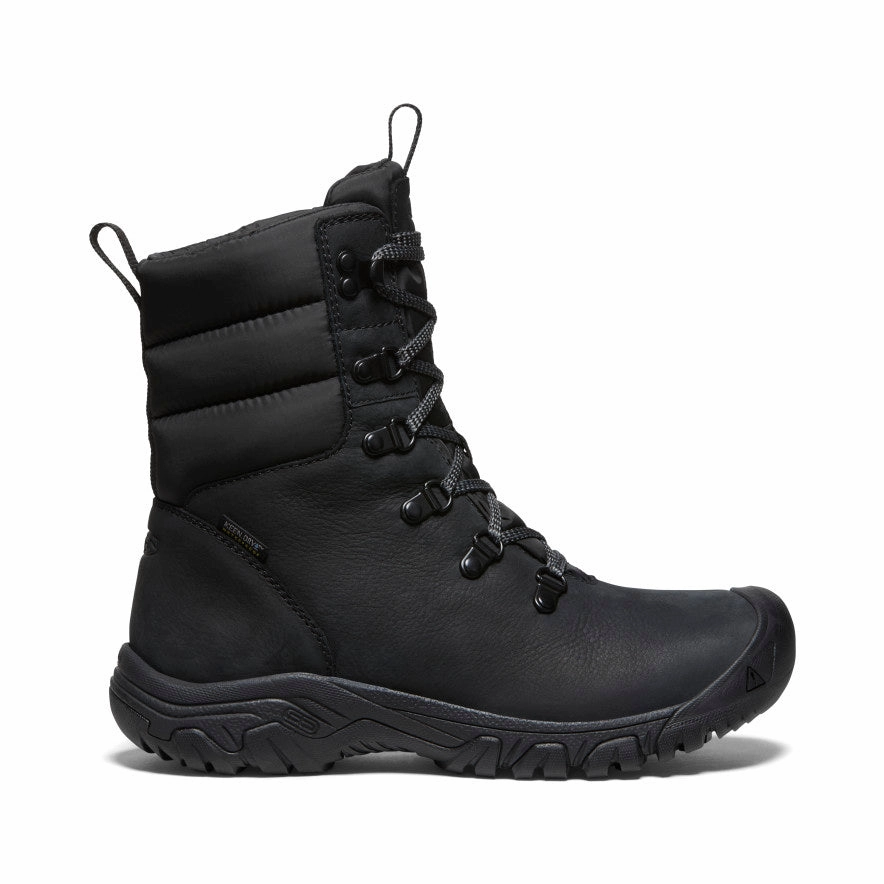 Women'S Greta Waterproof Boot  |  Black/Black Essential Edge