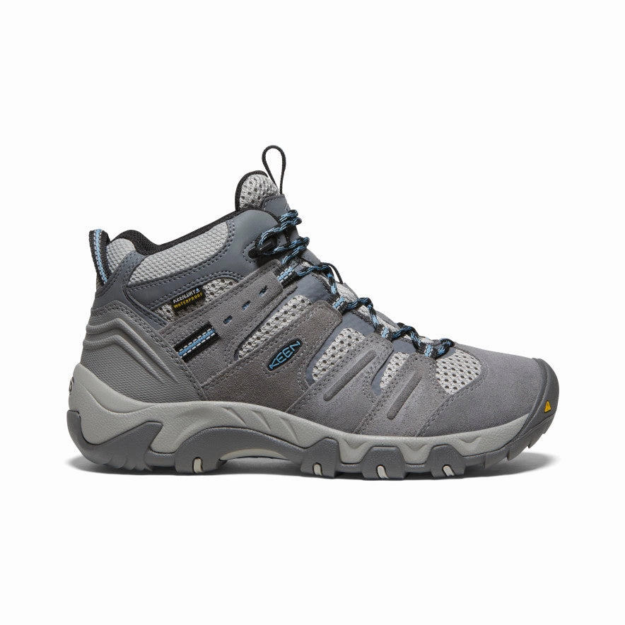 Day-To-Day Fit Women'S Headout Waterproof Hiking Boot  |  Steel Grey/Blue Heaven