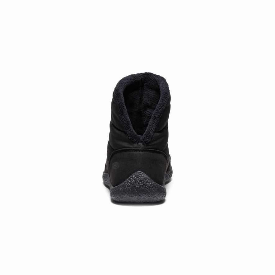 Women'S Howser Fold Down   |  Triple Black/Black City-Layered Fluid-Form Design