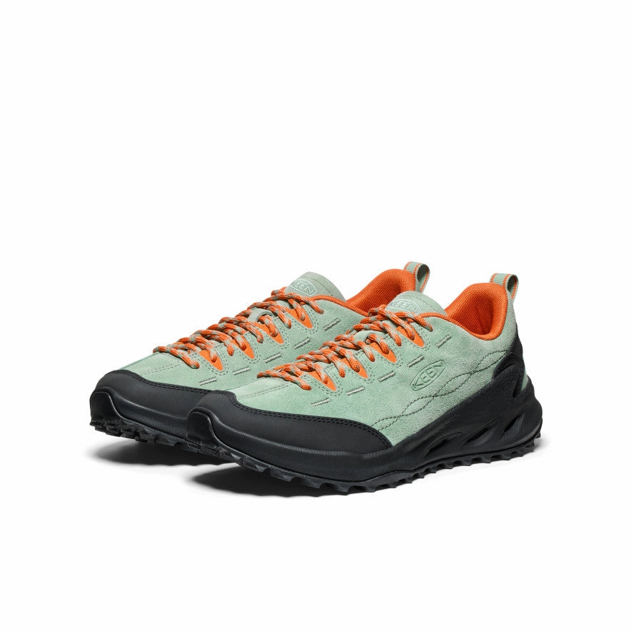 Modular Motionwear Quiet Performance Women'S Jasper Zionic Sneaker  |  Granite Green/Gold Flame