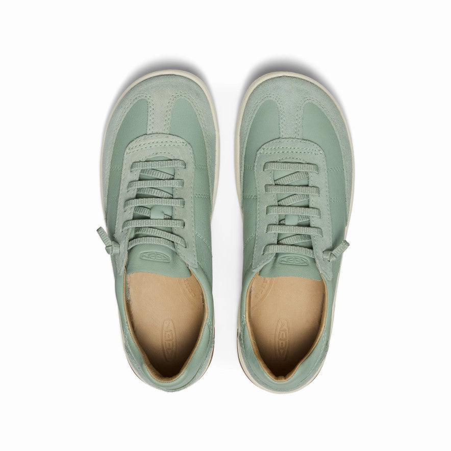 Rhythmic Comfort Inspired Layerwear Women'S Knx T-Toe Sneaker  |  Iceberg Green/Birch