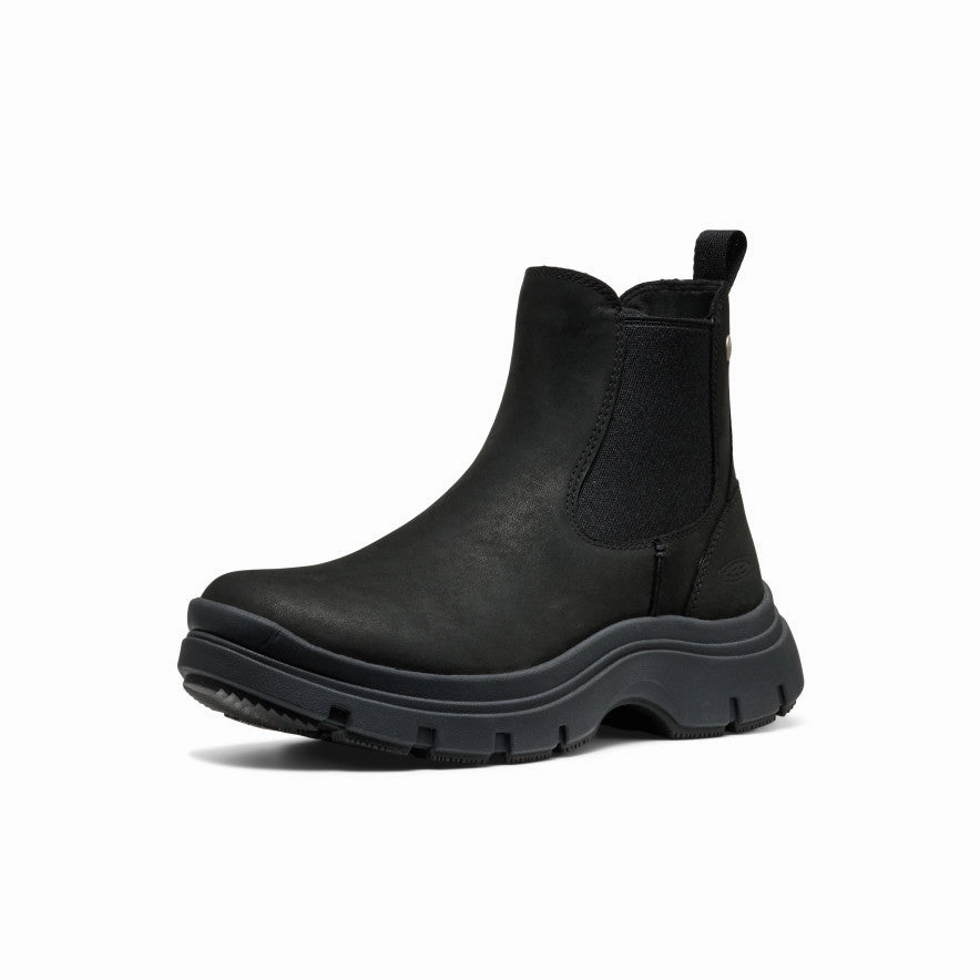Neutral Layers Built For Pace Women'S Kosa Chelsea Boot  |  Black/Black