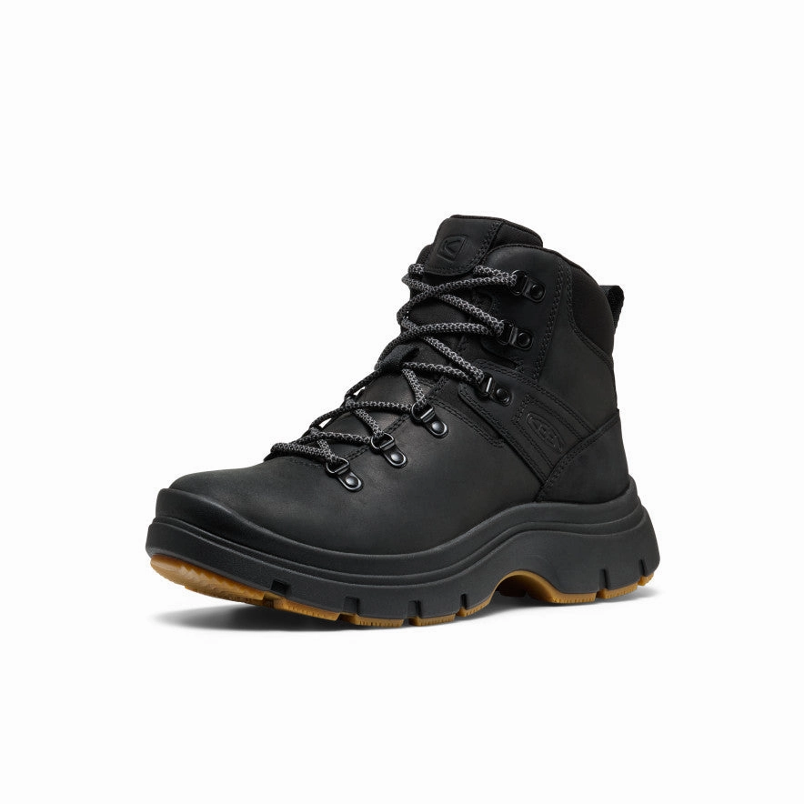 Women'S Kosa Leather Boot  |  Black Urban Layering Move All Day