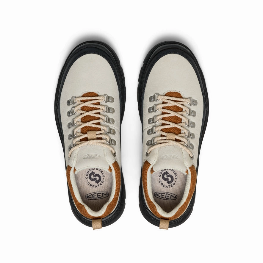 Wear The Moment Form-Led Women'S Kosa Oxford  |  Silver Birch/Roasted Pecan