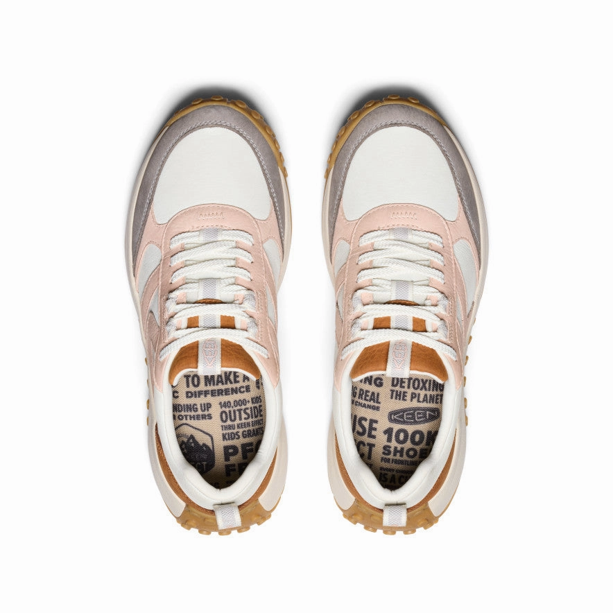 Crafted Quality Women'S Ks86 Leather Sneaker  |  Keen Maple/Cameo Rose