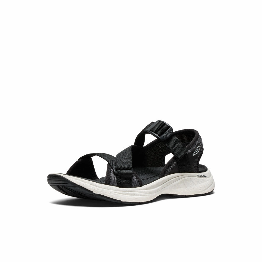 Creative Layers Women'S Leiki Open-Toe Sandal  |  Black/Star White