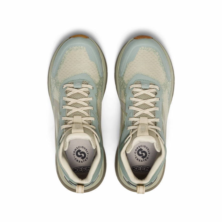 Women'S Leiki Waterproof Hiking Boot  |  Iceberg Green/Birch Signature Look