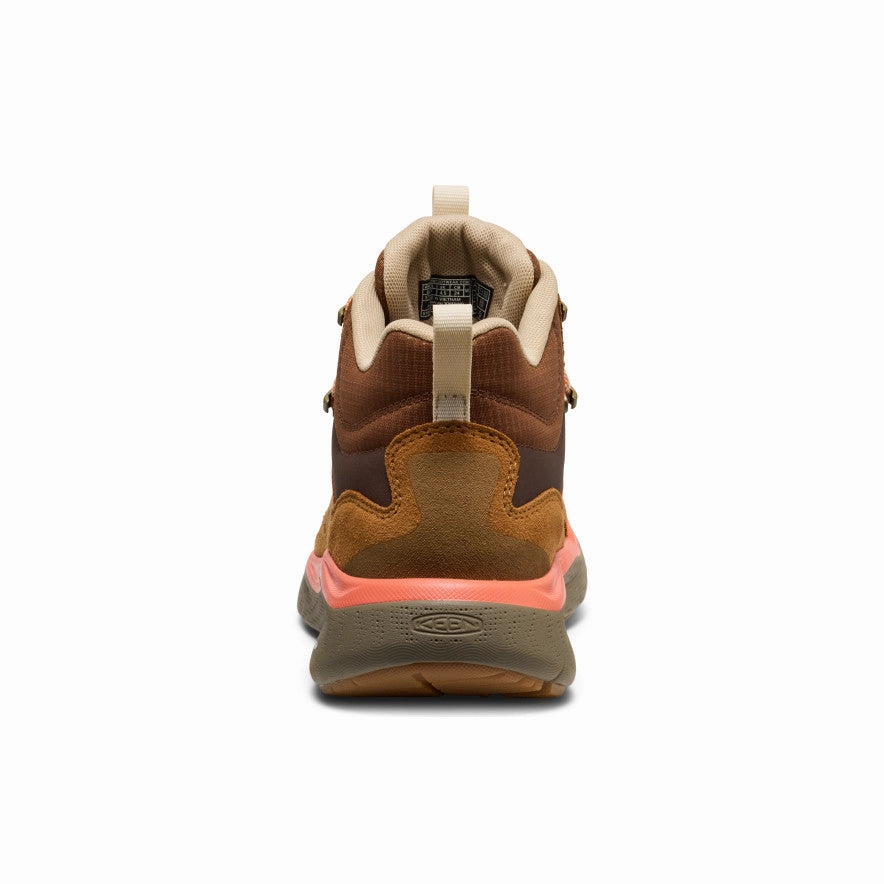 Women'S Leiki Waterproof Leather Hiking Boot  |  Chipmunk/Bison Minimalist Edge