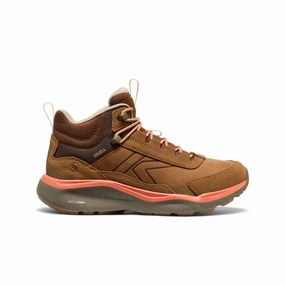 Women'S Leiki Waterproof Leather Hiking Boot  |  Chipmunk/Bison Soft Structure Redefining Casual