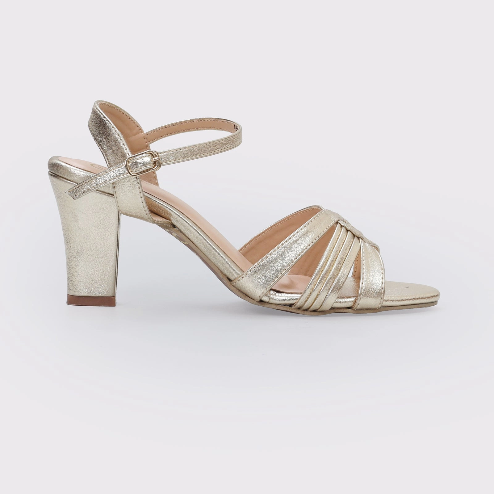 Women'S Metalic Heels Dynamic Balance Redefining Casual