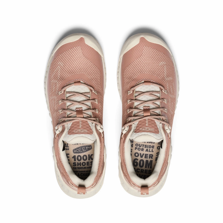 Soft Power Effortless Fit Women'S Nxis Evo Waterproof Shoe  |  Warm Taupe/Raw Umber