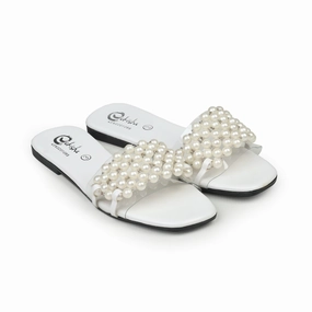 Women'S Pearls Slippers Premium Layers