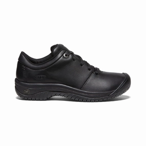 Women'S Ptc Oxford  |  Black Motion-Driven Crafted Silhouette