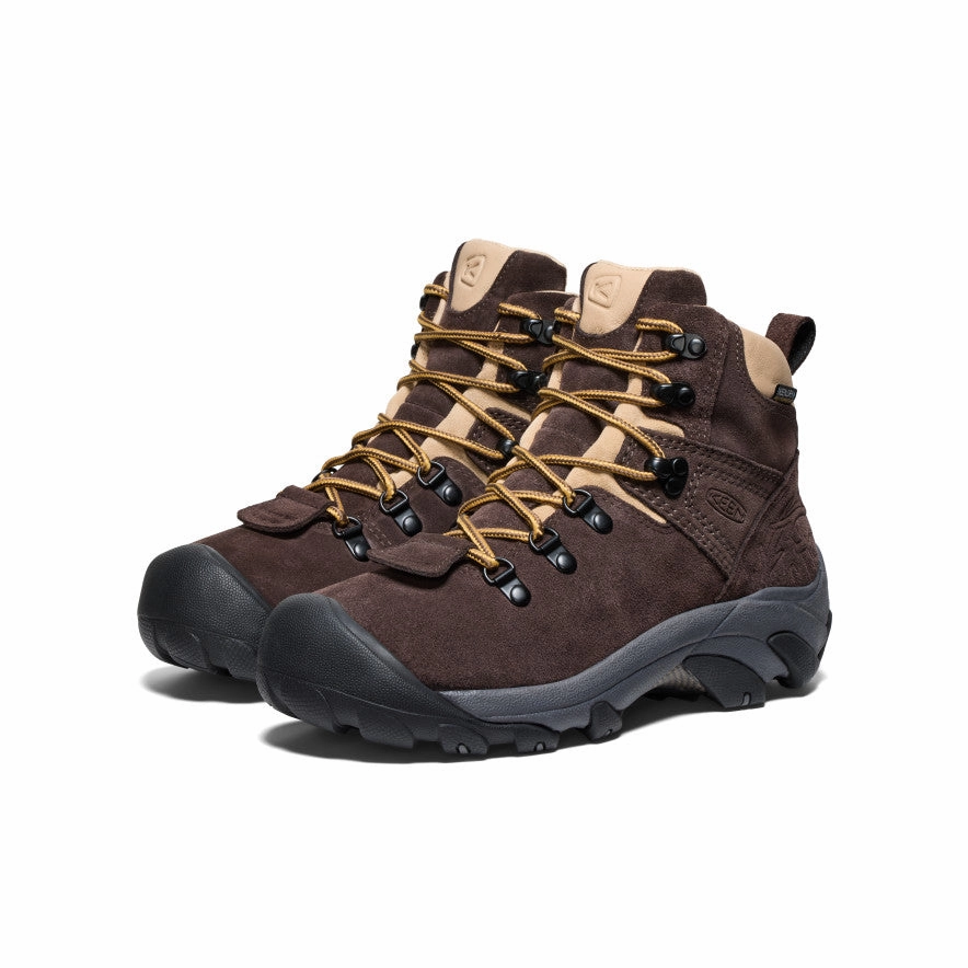 Women'S Pyrenees Waterproof Hiking Boot X Mountain Research  |  Mountain Research Brown Visual Ease City-Functional