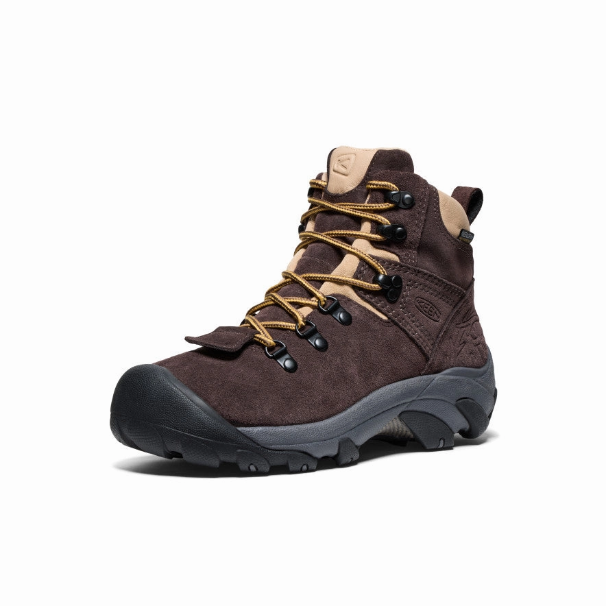 Precision Comfort Daily Vibe Women'S Pyrenees Waterproof Hiking Boot X Mountain Research  |  Mountain Research Brown