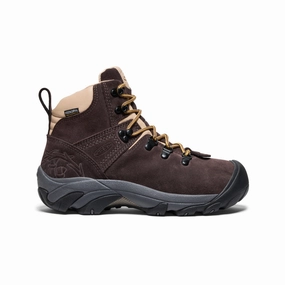 Women'S Pyrenees Waterproof Hiking Boot X Mountain Research  |  Mountain Research Brown Quiet Vibe