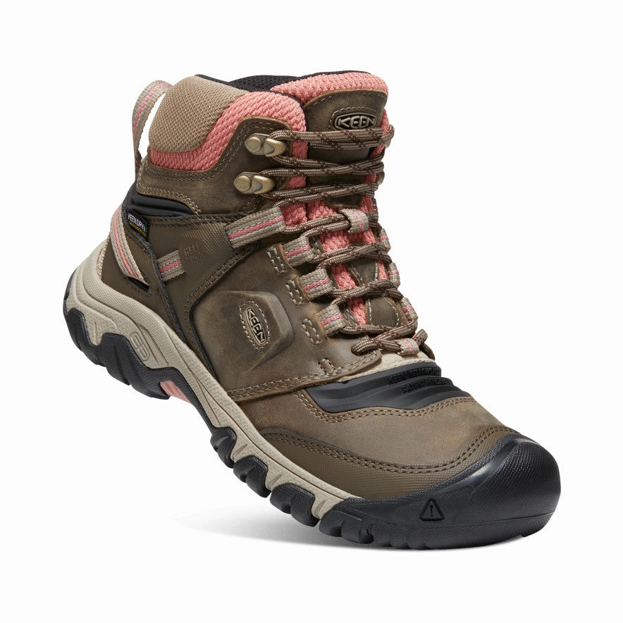 Season-Neutral Women'S Ridge Flex Waterproof Boot  |  Timberwolf/Brick Dust