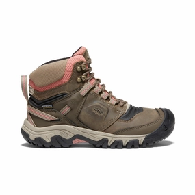 Women'S Ridge Flex Waterproof Boot  |  Timberwolf/Brick Dust Go-To Gear Fluid Profile