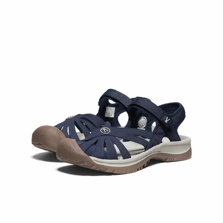 Crafted Pulse Women'S Rose Sandal  |  Navy