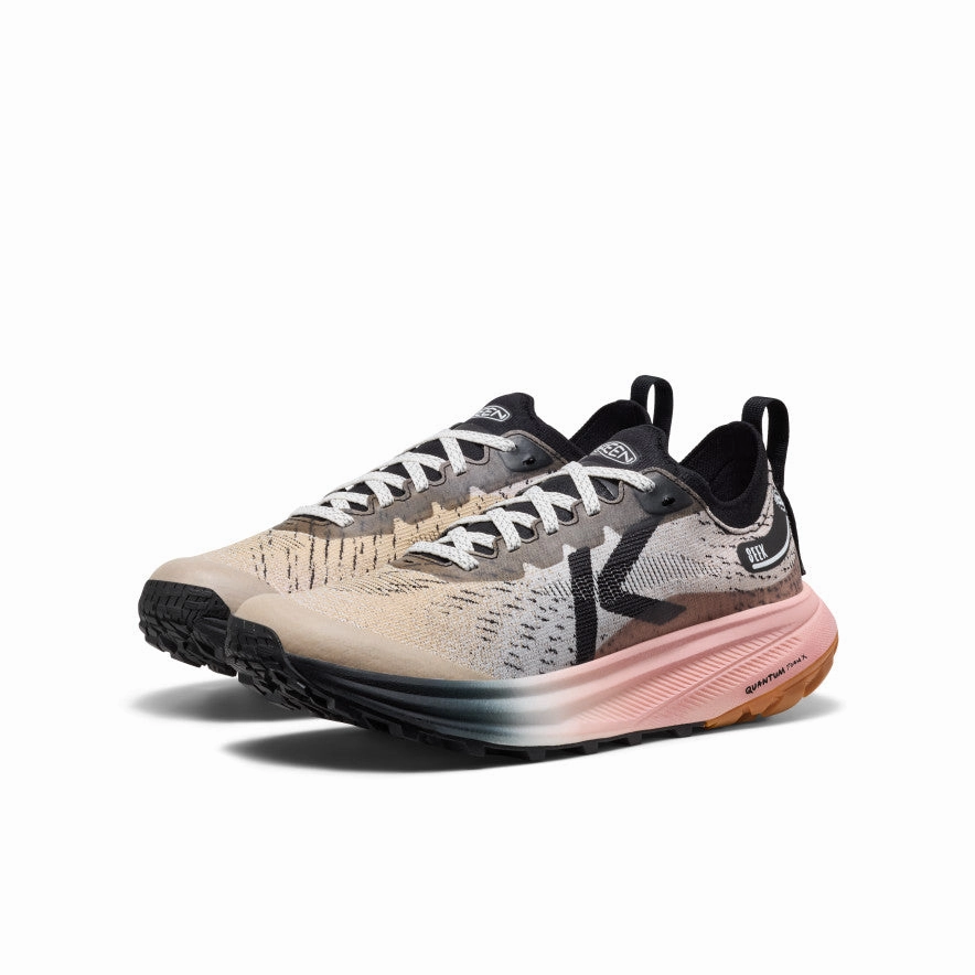Soft-Fit System Women'S Seek Trail Running Shoe  |  Black/Sunset Sand